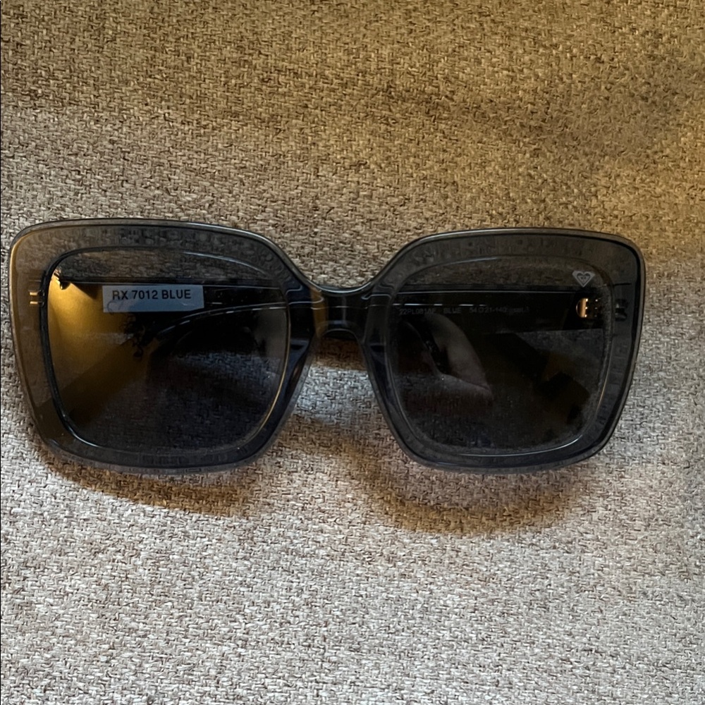Roxy Blue Oversized Sunglasses